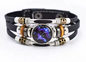 Zodiac Luminous Multi-Layer Leather Bracelet