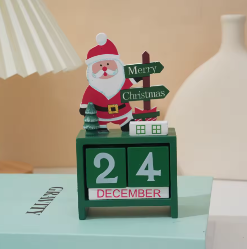 Wooden Christmas Countdown Calendar