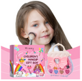 Wiieey Kids Makeup Gift Box, Kids Play Fun Girl Makeup