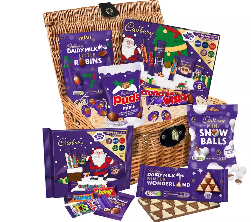 Cadbury Christmas Chocolate Sharing Basket