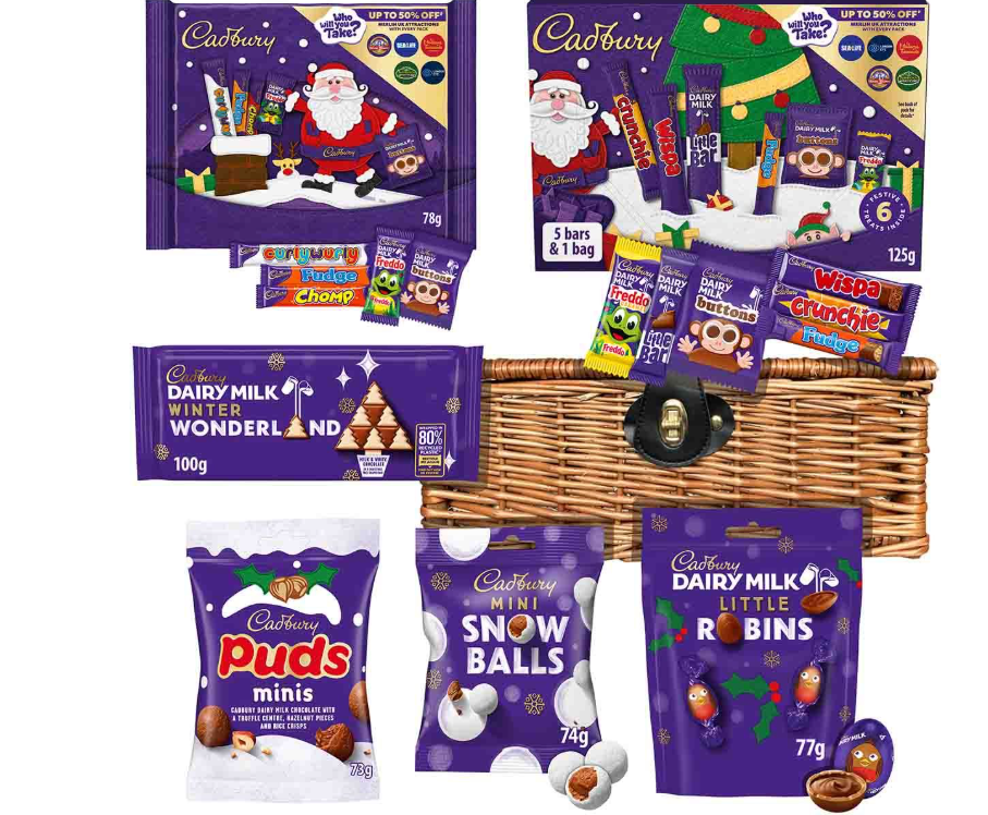Cadbury Christmas Chocolate Sharing Basket