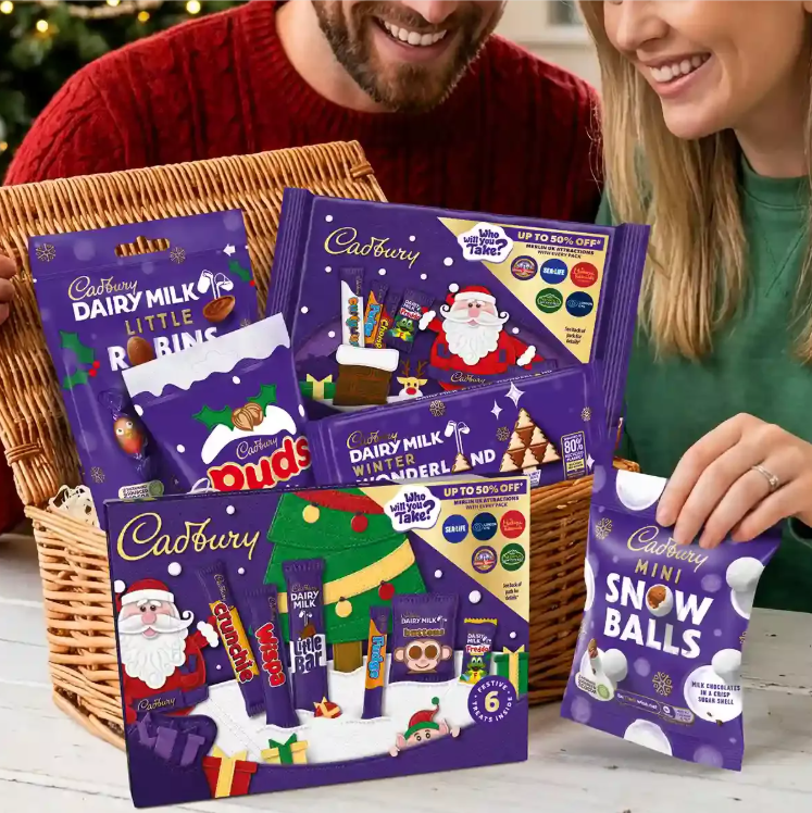 Cadbury Christmas Chocolate Sharing Basket