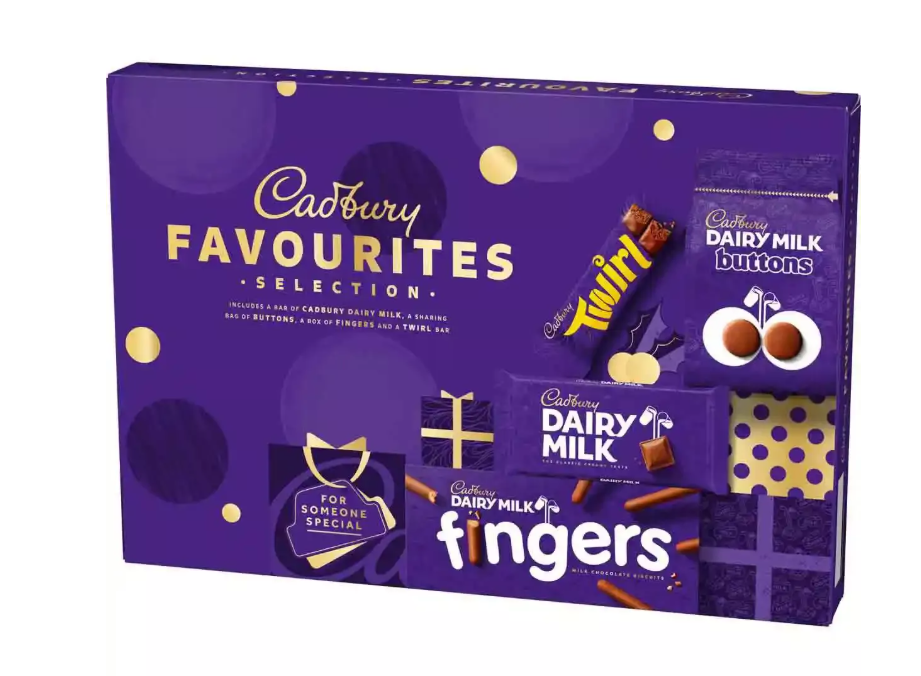 Cadbury Dairy Milk Favourites Chocolate Selection Box 351g