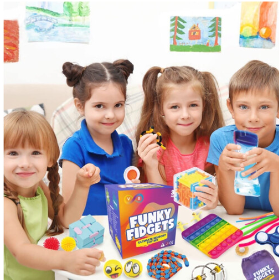 30 pcs Fidget Toys Pack - Sensory for Autism ADHD