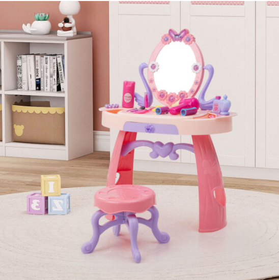 Dressing Table Toy Set with Drawer for Kids
