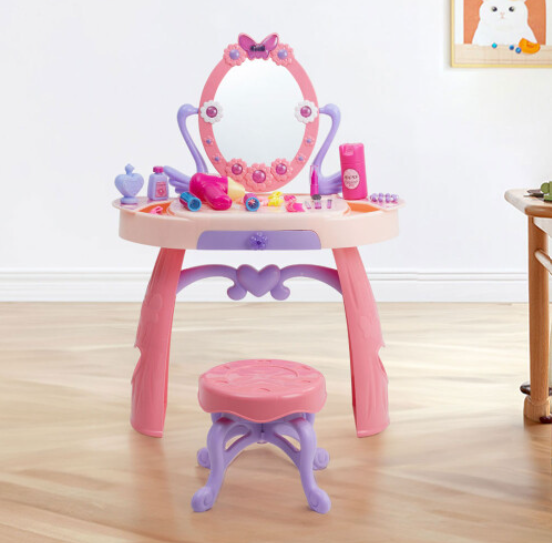 Dressing Table Toy Set with Drawer for Kids