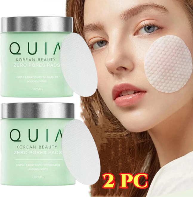 2X QUIA Zero Pore Pads Targets Large Pores and Uneven Tone