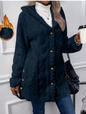 Women's Hooded Teddy Fleece Cardigan Coat