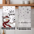 Winter Kitchen Tea Towel Set
