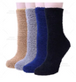 Women's Ultra Soft Fluffy Lounge Socks – 4 Pack