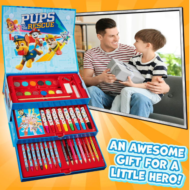 Paw Patrol Art Set, Colouring Sets for Children