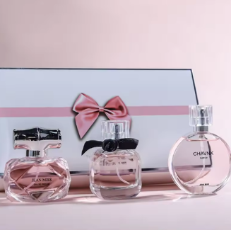 90ML(30mlx3PCS) Eau De Parfum Gift Box Feminino Spray