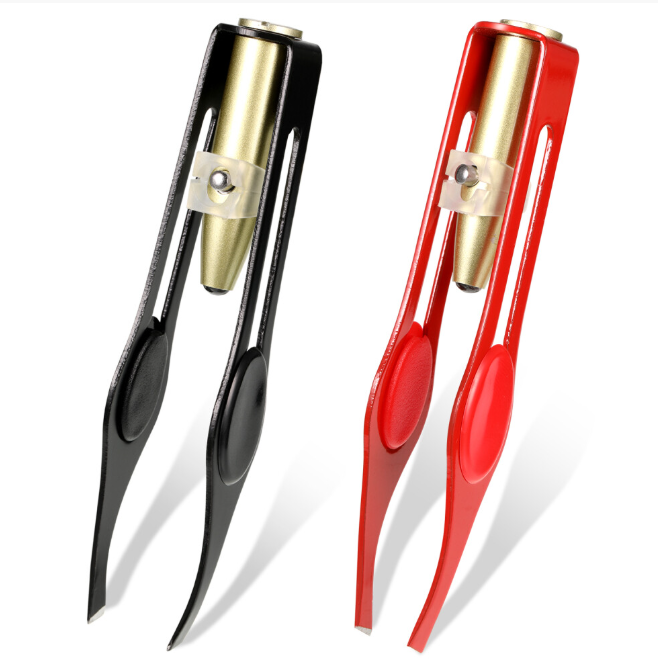 2Pcs Eyebrow Trimmer Steel Hair Removal Tool