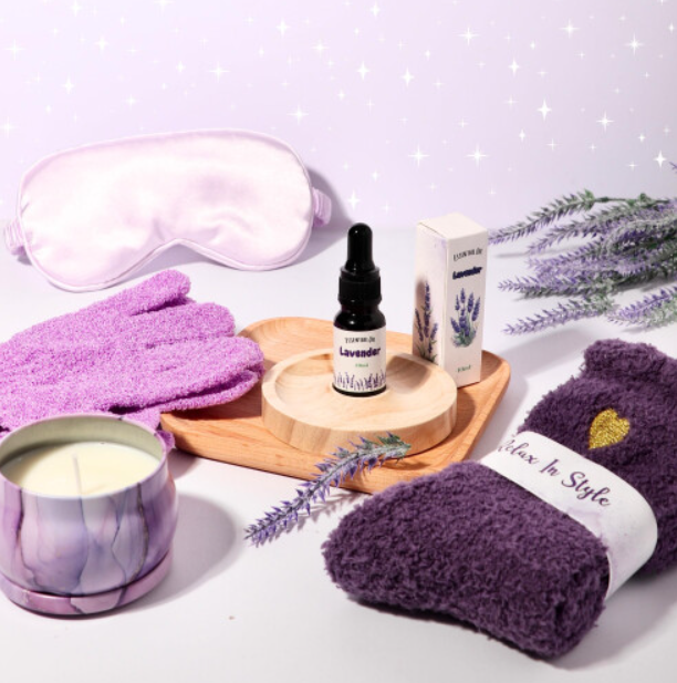 Lavender Gift Set for Women (12 items)