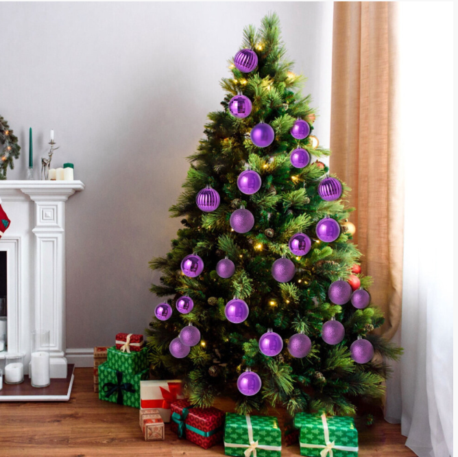 36pcs 2.36" Christmas Tree Ornaments