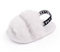 Baby Girls Fluffy Faux Fur Slippers