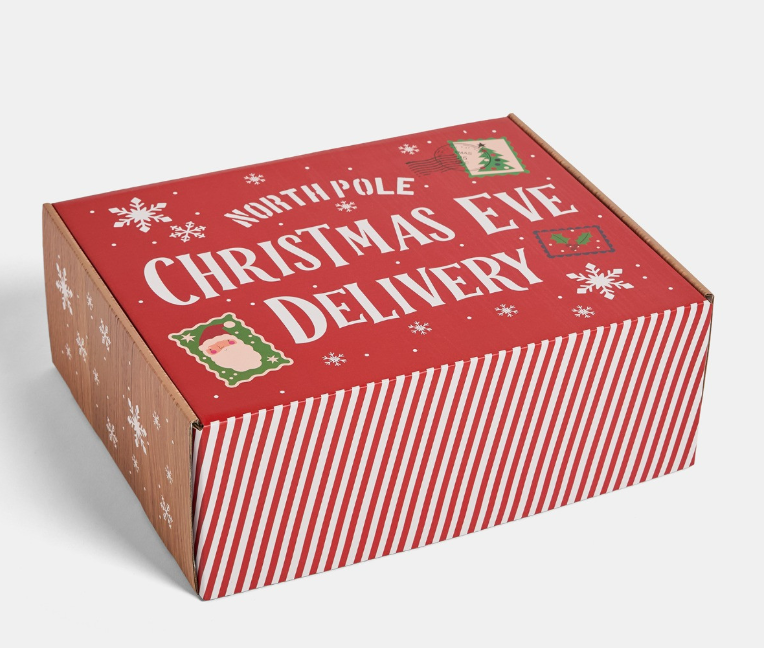 Wooden Effect Christmas Eve Box