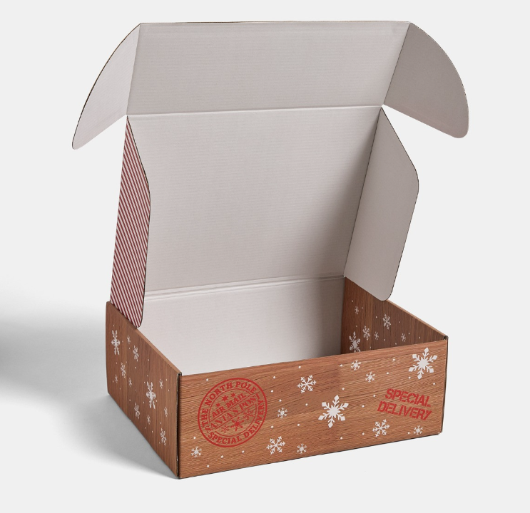 Wooden Effect Christmas Eve Box