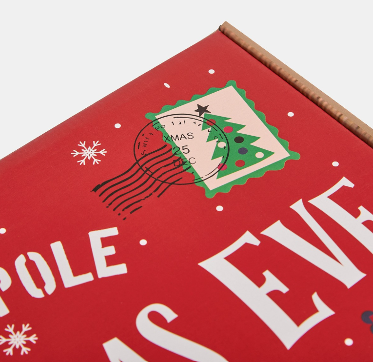 Wooden Effect Christmas Eve Box