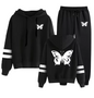 Butterfly Hoodie & Jogger Lounge Set