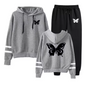 Butterfly Hoodie & Jogger Lounge Set