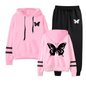 Butterfly Hoodie & Jogger Lounge Set