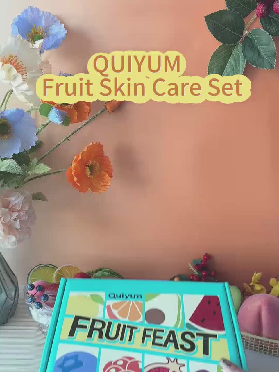 💎 
QUIYUM New Year Gift Fruit Skincare Set (13pcs) 💎